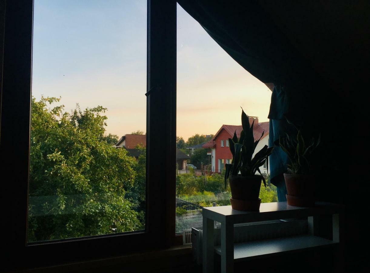 Room In A Scandinavian Style House Vilnius Bagian luar foto